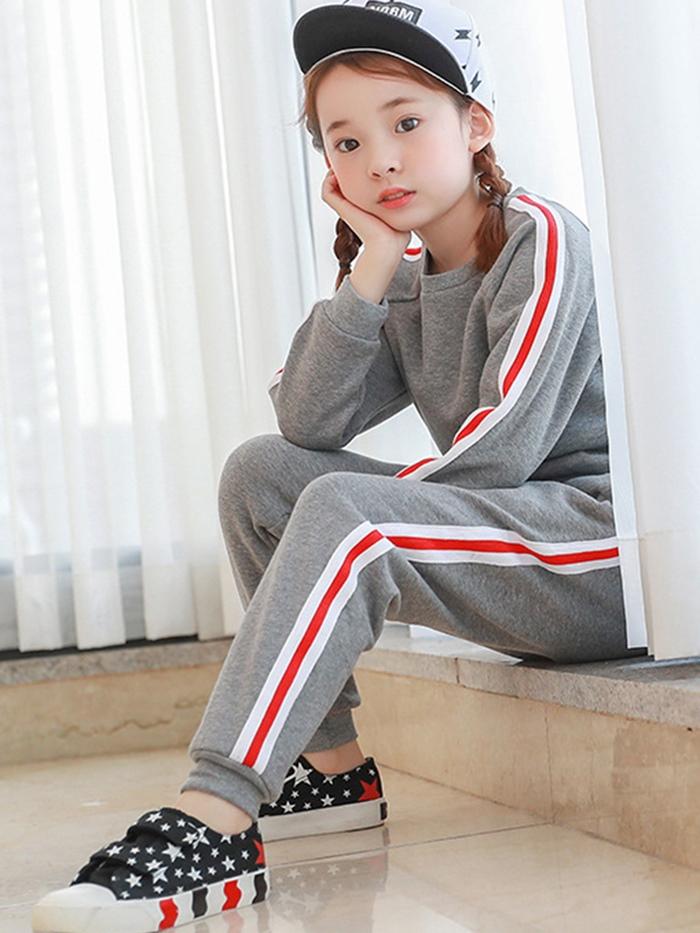 Ericdress Sport Casual Thicken Stripe 's Outfit img 4